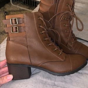 Brown boots